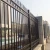 Import Courtyard fence zinc steel fence cheap simple assembly fence from China