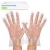 Import cpe tpe Amazon 100 PCS 500 200  Disposable Clear Plastic Gloves box 0.7g  manufacturing plant pubg one time hand  glove from China