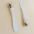 Import Cream spatulas beauty tools plastic spoon white cosmetic spatulas from China