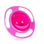 Creative Baby Feeding Learning Dishes Bowl High Quality Assist Toddler Baby Food Dinnerware For Kids Eating Training Gyro Bowl