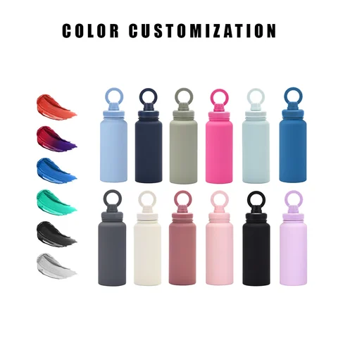 Buy Custom 1l 32oz Double Wall Vacuum Flasks Insulated Stainless Steel ...