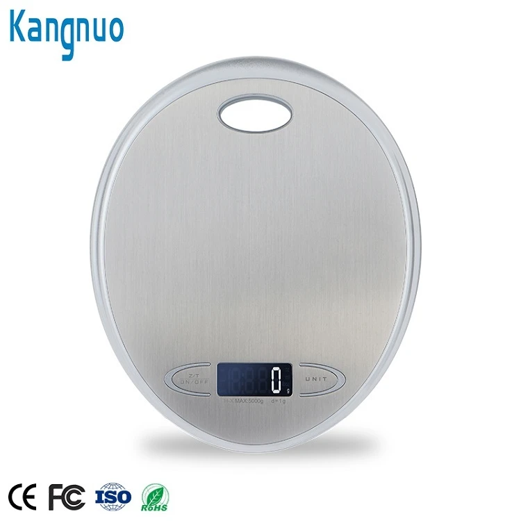 Custom 5Kg 1G Wall Mounted Weighing Stainless Steel Digital Kitchen Scale