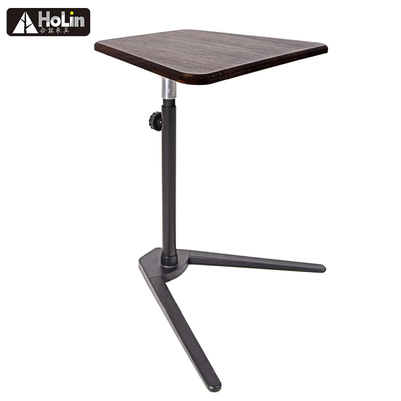 Custom adjustable height movable portable study desk/ bed side/sofa side table