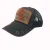 Import Custom design distressed stone washed printed ripstop embroidery patch applique 5 panel mesh trucker hat cap with metal eyelets from China