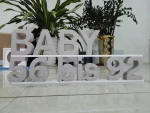 Custom EVA creative DIY adhesive foam letters supplier for clock