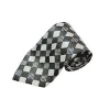 Custom Fashion Handsome Plaid Polyester Neck Tie