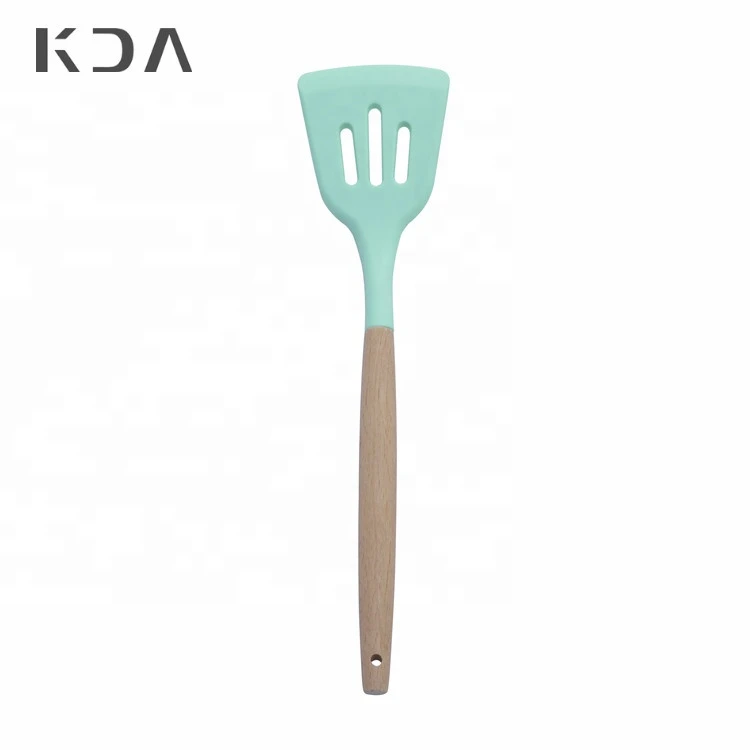 Custom Food Grade Heat Resistant 8 pcs Kitchen Accessories Silicone Cooking Utensil Set