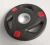 Import Custom Gym Bumper Rubber Barbell/ Three Handles Tri Grip Three Holes Black Rubber Weight Plate from China