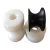Import Custom High precision Plastic/HDPE/ABS/NYLON/POM/UHMWPE Bushing Part CNC Machining Manufacturer from China