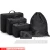 Import Custom High Quality 5 Set Compression Travel Packing Cubes Luggage from China