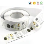 Custom high quality packaging cardboard labels