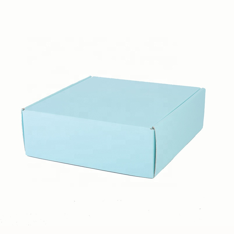 Buy Custom Logo Cardboard Cartons Shipping Mailer Box Blue Cosmetic Set ...
