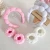 Import Custom LOGO Hair Accessories Terry Cloth Sponge Hairband Spa Skincare Girls Headband Washing Face Makeup Headband For Women from China