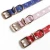 Import Custom Logo Personalized Pet Collar Leather Waterproof Luxury Dog Collar Leash from China