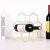Import Custom luxury  wine metal display stand for 6 bottles stackable metal wine rack Kitchen bottle holder for banquet use from China
