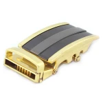 Custom made automatic gold metal belt buckle manufacturer