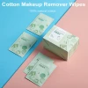 Custom OEM  biodegradable cotton makeup remover wipes