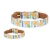 Import Custom Pattern Pu Leather Dog Collar Matching Bracelet from China
