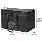 Custom waterproof portable thermal insulated picnic cooler bag for lunch