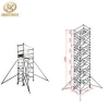 Customizable construction Aluminum Mobile Ladder Scaffolding Tower for Sale
