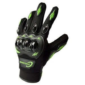 Customize Armor Motorcycle Full Finger Gloves motor bike cycling Guantes Cyclegear CG666