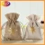 Import customize jute hemp linen drawstring bag jewelry gift pouch from China