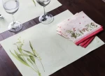 customize OEM cocktail airlaid paper Place mats disposable paper table mat Kitchen Stain Resistant Placemats