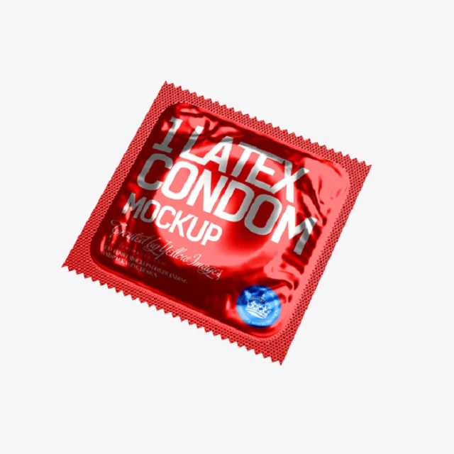 Customize Packaging Condom Sachet Wrapper Film Roll