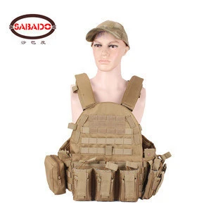 Customized 1000D nylon Outdoor hunting Equipment Military tactical combat vest
