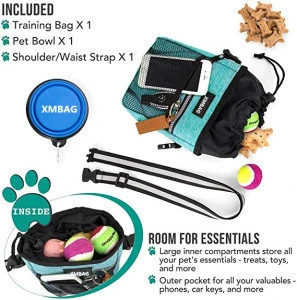 Customized Pet Treat Pouch Pet Training Bag for Small to Large Dogs