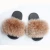 Import CX-A-66A Fashion Cute Funny Children Real Fox Fur Slides Slippers Baby Shoes from China