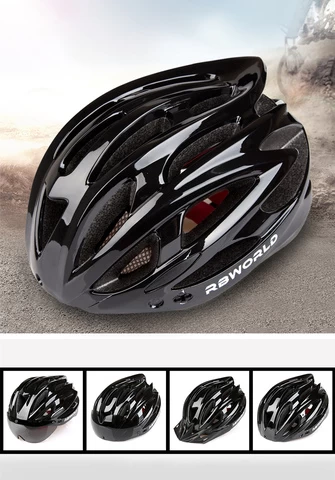 Cycling Helmet With Tail Light Bike Helmet With goggles MTB Riding Outdoor Sport Bicycle helmet