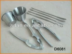 D6081 8Pcs Stainless Steel Seafood Tool Set