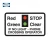 Import Danger Sign Custom Design Traffic Warning Sign Traffic Stop Sign from China