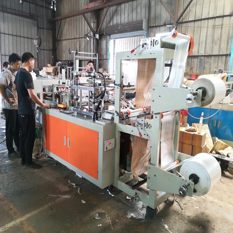 DB-500A Full automatic disposable HDPE/LDPE glove machine