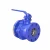 Import DEBIEN Ductile iron API DIN manual flanged ball valve from China