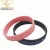 Import Debossed silicone wristbands with metal accessories from China