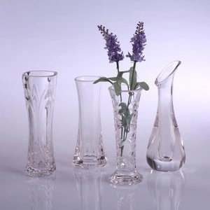 Decorative Environment Simple Design Plastic Clear Flower Plant Wedding Home Table Vase