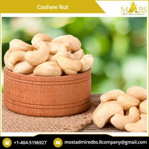 Delicious Taste Wholesale Premium Cashew Nut at Lowest Worldwide Market Price