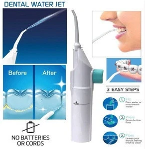 Dental water irrigator/Dental flosser for home use/ Portable Dental Water Jet