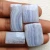 Import Designer Striped Blue Lace Agate Cabochon Healing Gemstone Blue Lace Agate Natural Gemstone from India