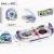 Import Detoo 1:59 foldable easy carry rc dual rail electric race track sets toys carrera slot cars from China