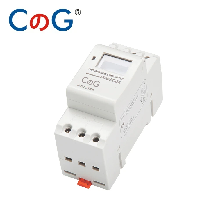 Din Rail Programmable Digital Timer Switch Relay Control Power 220V 230V 6A 10A 16A 20A 25A 30A Timer Switch