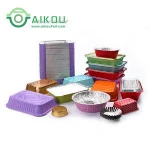 disposable 9 inch round  9 x 13 square smooth wall  container roasting dishes bake king tray aluminum baking pan