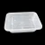 Import Disposable Custom Fast Food Container Disposable Takeaway Plastic Food Storage Container from China