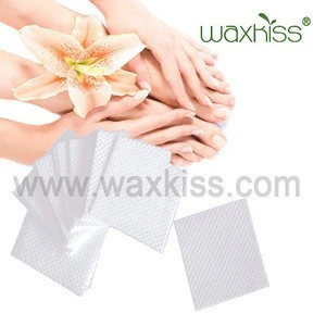 Disposable nonwoven lint free nail wipes/nails supplies