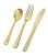 Import disposable plastic gold/silver coated cutlery set /fork/knife/spoon 72pcs dinner set from China