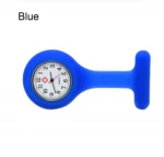Doctor Pendant Pocket Quartz Brooch Nurses Pin Silicone Watch Fob Hanging Digital Medical Nurse Watch