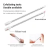 Double-ended Dead Skin Remover  Stainless Steel  Nail Cuticle Pusher