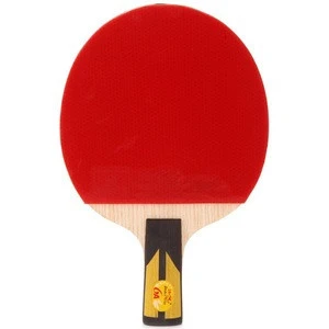 Double Fish 6 star table tennis racket pen-hold horizontal racket 6A pure wood plate table tennis racket